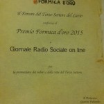 Formica d'oro2015